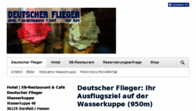 What Deutscher-flieger.de website looked like in 2018 (5 years ago)