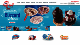 What Dq.com website looked like in 2018 (5 years ago)