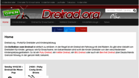 What Dreirad.org website looked like in 2018 (6 years ago)