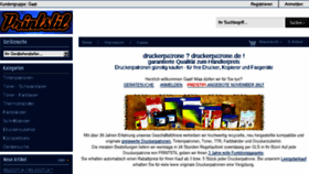 What Druckerpatrone.de website looked like in 2018 (6 years ago)