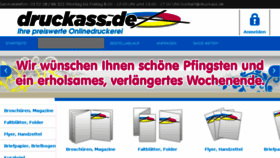 What Druckereiprofis.de website looked like in 2018 (5 years ago)
