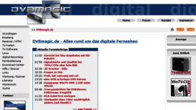 What Dvbmagic.de website looked like in 2018 (5 years ago)