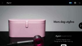 What Dyson.se website looked like in 2018 (6 years ago)