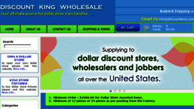What Discountking.com website looked like in 2018 (6 years ago)
