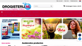 What Drogisterij.nl website looked like in 2018 (5 years ago)