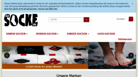 What Diesocke.de website looked like in 2018 (5 years ago)