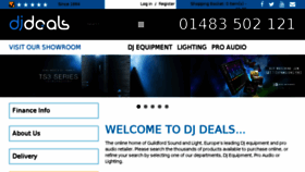 What Djdeals.co.uk website looked like in 2018 (5 years ago)