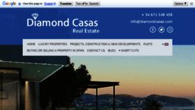 What Diamondcasas.com website looked like in 2018 (5 years ago)
