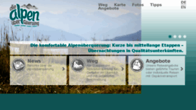 What Die-alpenueberquerung.com website looked like in 2018 (5 years ago)