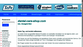 What Dental-care-shop.com website looked like in 2018 (5 years ago)