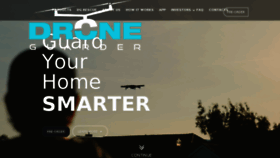What Droneguarder.com website looked like in 2018 (5 years ago)