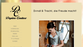 What Dopino-couture.de website looked like in 2018 (5 years ago)