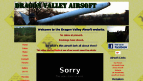 What Dragonvalley.co.uk website looked like in 2018 (5 years ago)