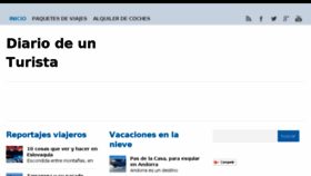 What Diariodeunturista.com website looked like in 2018 (5 years ago)