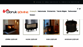 What Doruksomine.com website looked like in 2018 (5 years ago)