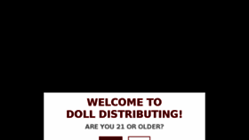 What Dolldistributing.com website looked like in 2018 (7 years ago)