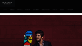 What Dulquer.com website looked like in 2018 (5 years ago)