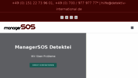What Detektei-detektive-privatdetektive.de website looked like in 2018 (5 years ago)