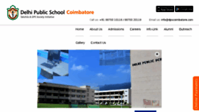 What Dpscoimbatore.com website looked like in 2018 (5 years ago)