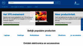 What Dell.nl website looked like in 2018 (8 years ago)