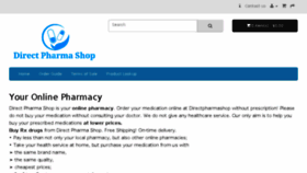 What Directpharmashop.net website looked like in 2018 (5 years ago)