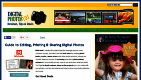 What Digitalphotos101.com website looked like in 2018 (5 years ago)