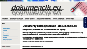 What Dokumencik.eu website looked like in 2018 (5 years ago)