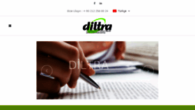 What Diltra.com.tr website looked like in 2018 (5 years ago)