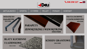 What Deli-info.pl website looked like in 2018 (6 years ago)