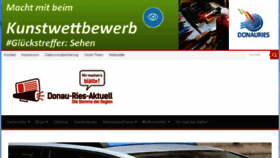 What Donau-ries-aktuell.de website looked like in 2018 (5 years ago)