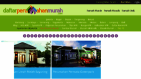 What Daftarperumahanmurah.com website looked like in 2018 (5 years ago)