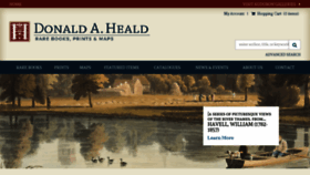 What Donaldheald.com website looked like in 2018 (5 years ago)