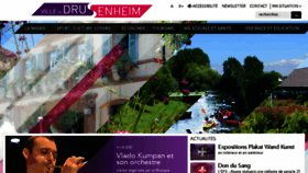 What Drusenheim.fr website looked like in 2018 (5 years ago)