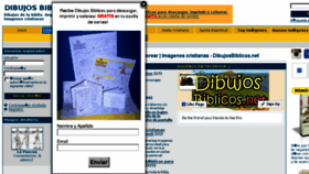 What Dibujosbiblicos.net website looked like in 2018 (5 years ago)