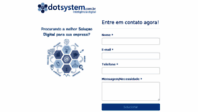 What Dotsystem.com.br website looked like in 2018 (5 years ago)