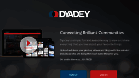 What Dyadey.com website looked like in 2018 (5 years ago)