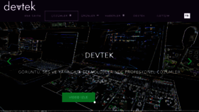 What Devtek.com.tr website looked like in 2018 (7 years ago)