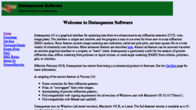 What Datasqueezesoftware.com website looked like in 2018 (5 years ago)