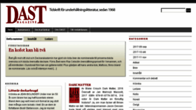 What Dast.nu website looked like in 2018 (5 years ago)