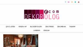 What Dekorolog.com website looked like in 2018 (5 years ago)