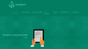 What Dynamint.net website looked like in 2018 (5 years ago)