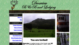 What Deerviewbb.com website looked like in 2018 (5 years ago)