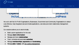What Devapp.com.au website looked like in 2018 (5 years ago)