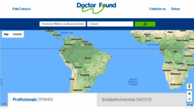 What Doctorfound.com website looked like in 2018 (5 years ago)