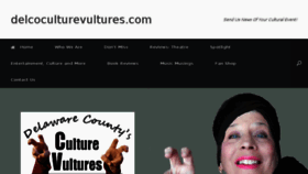 What Delcoculturevultures.com website looked like in 2018 (5 years ago)