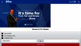 What Driveprime.com website looked like in 2018 (5 years ago)