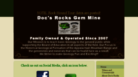 What Docsrocks.net website looked like in 2018 (5 years ago)