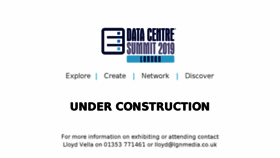 What Datacentresummit.co.uk website looked like in 2018 (5 years ago)