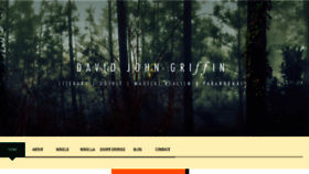 What Davidjohngriffin.com website looked like in 2018 (5 years ago)