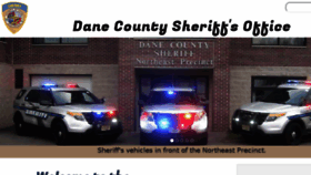 What Danesheriff.com website looked like in 2018 (5 years ago)